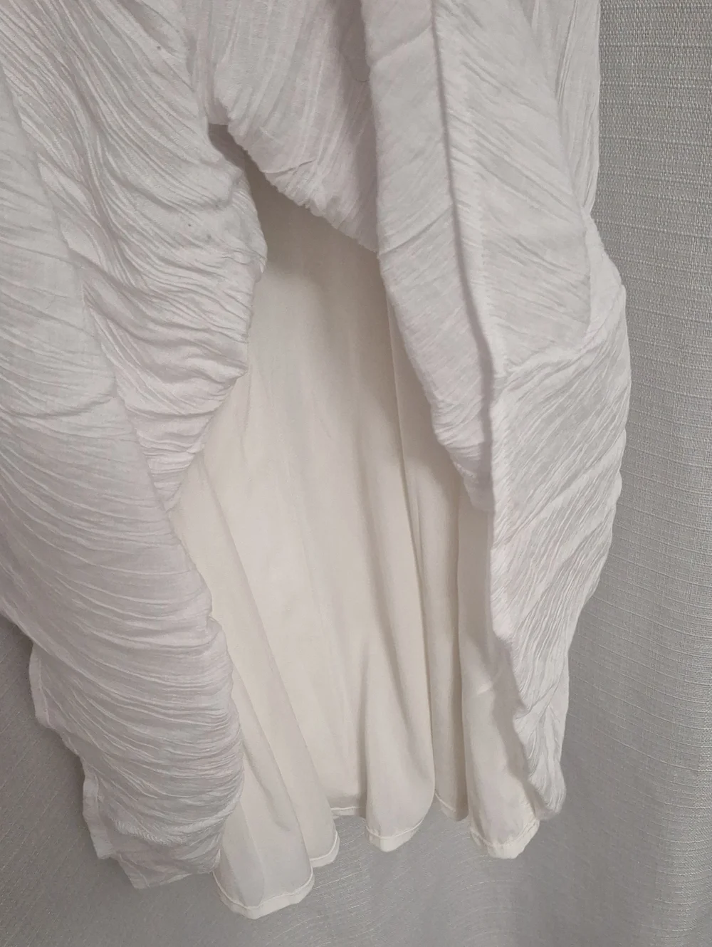 Abercrombie & Fitch Cream Sleeveless Tie-Front Maxi Dress